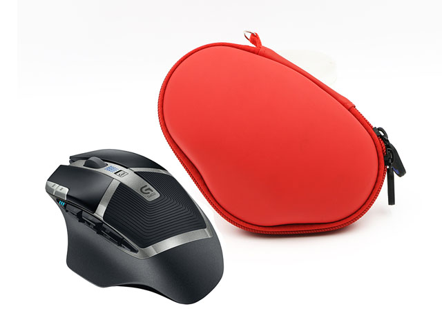 Computer mouse carrying case custom EVA Shaped for Logitech G602 by SABER