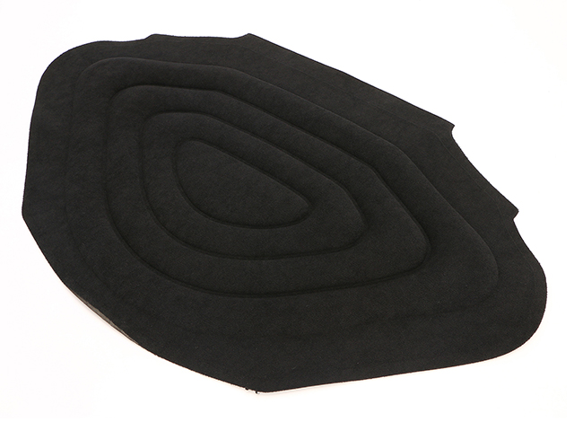 Paddle boat seat cushions with Molded AEPE foam fur feeling fabric