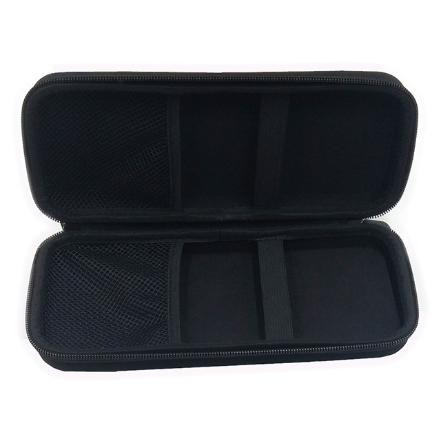 黑色PU EVA手提包 长方形EVA丝印皮盒子 硬壳包