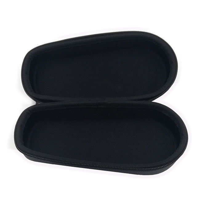 Custom shaped EVA protective Case with black faux Pu leather for multi-purpose