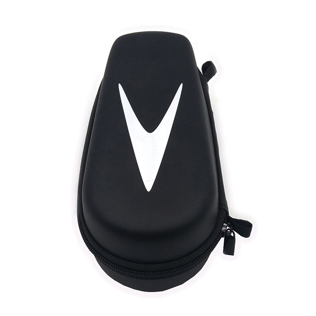 黑色PU EVA压模包 特殊造型EVA丝印皮盒子 硬壳包