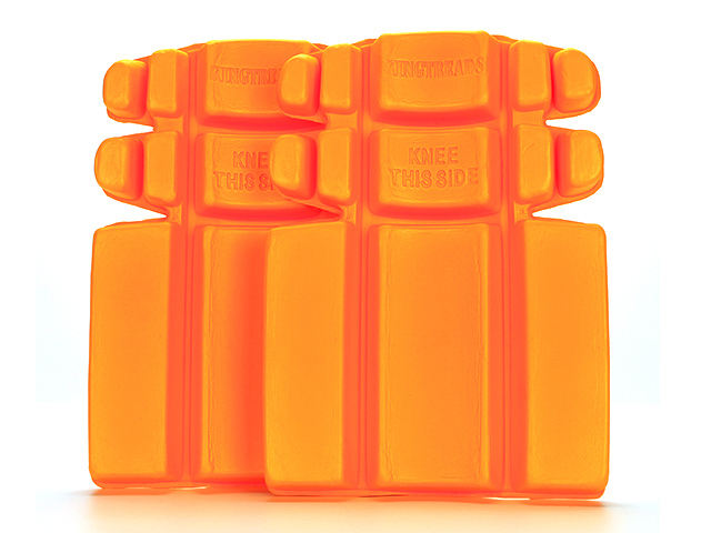 Orange Rubber knee pads work soft and comfortable design