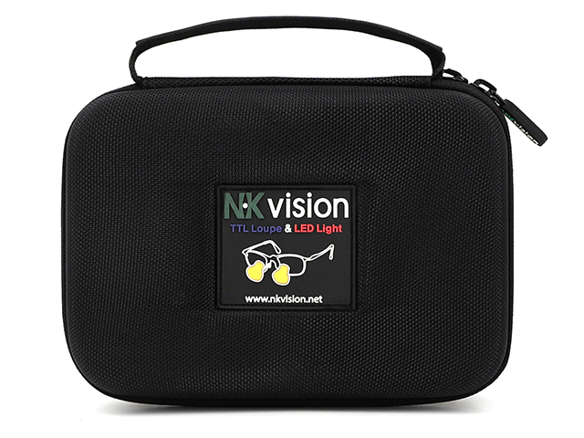 Custom EVA Travel case for LED lights with black Nylon fabric