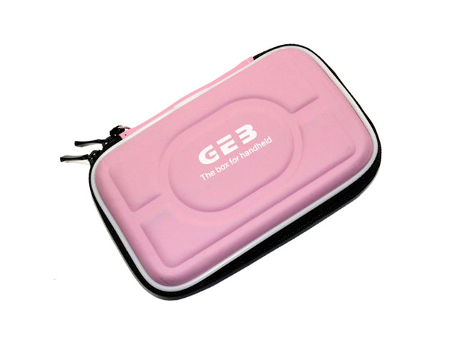 Portable EVA hard disk drive case with plastic piping and SD card holders inside fast sample design